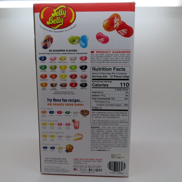Jelly Belly Accents Candy Dispenser Jelly Belly 24 Oz Mini Bean